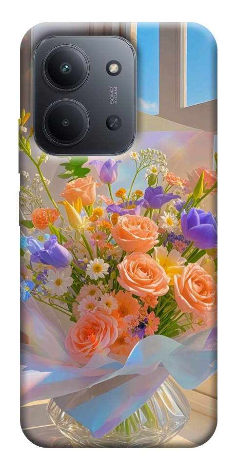 Чехол Яркий букет для Xiaomi Redmi 15C (Europe version)