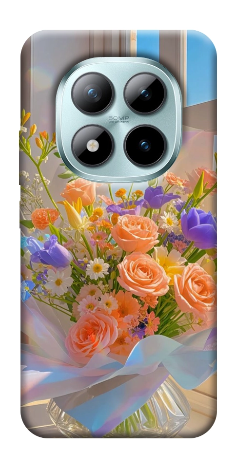 Чехол Яркий букет для Xiaomi Redmi Note 15 Pro+ 5G