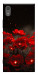 Чехол Burning flowers для Sony Xperia XA1