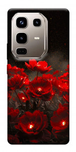 Чехол Burning flowers для Infinix Note 50 Pro 4G