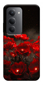 Чохол Burning flowers для Xiaomi Redmi 15 (Europe version)