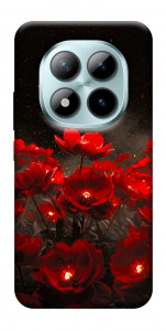 Чехол Burning flowers для Xiaomi Redmi Note 15 Pro+ 5G