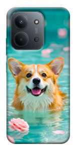 Чехол Swimming corgi для Xiaomi Redmi 15C (Europe version)