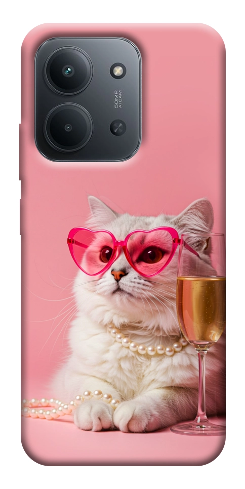 Чехол Pinky cat для Xiaomi Redmi 15C (Europe version)