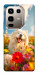 Чехол Happy dog in flowers для Infinix Note 50 Pro 4G