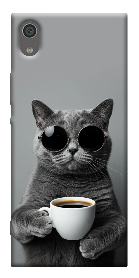 Чехол Grey cat coffee для Sony Xperia XA1