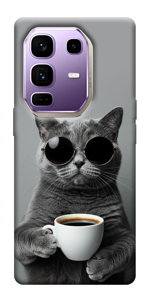 Чехол Grey cat coffee для Infinix Note 50 Pro+