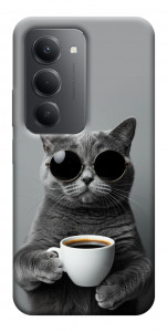 Чохол Grey cat coffee для Xiaomi Redmi 15 (Europe version)