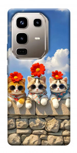 Чехол Flower cats для Infinix Note 50 Pro 4G
