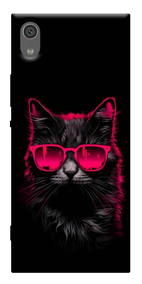 Чехол Cyberpunk cat для Sony Xperia XA1