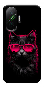 Чехол Cyberpunk cat для Xiaomi Poco F7