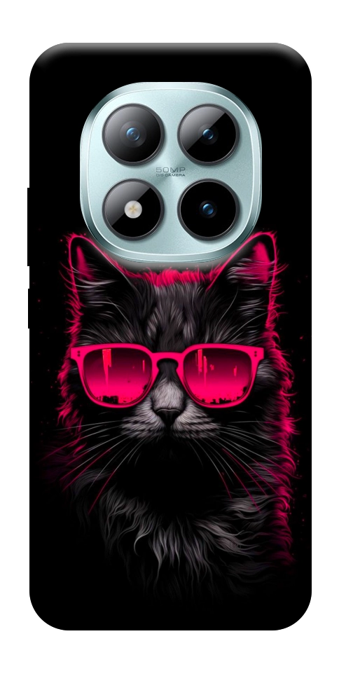 Чехол Cyberpunk cat для Xiaomi Redmi Note 15 Pro+ 5G
