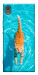 Чехол Cat swimming для Sony Xperia XA1