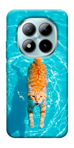 Чехол Cat swimming для Xiaomi Redmi Note 15 Pro+ 5G