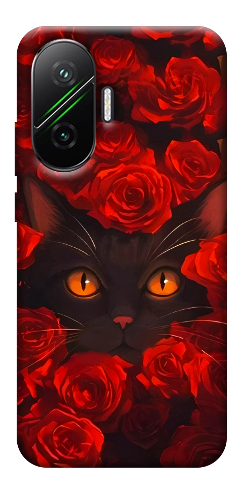 Чохол Rose cat для Xiaomi Poco F7