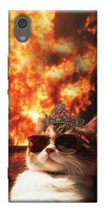 Чехол Cat explosion для Sony Xperia XA1