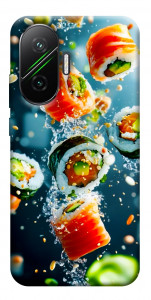 Чехол Sushi falling для Xiaomi Poco F7