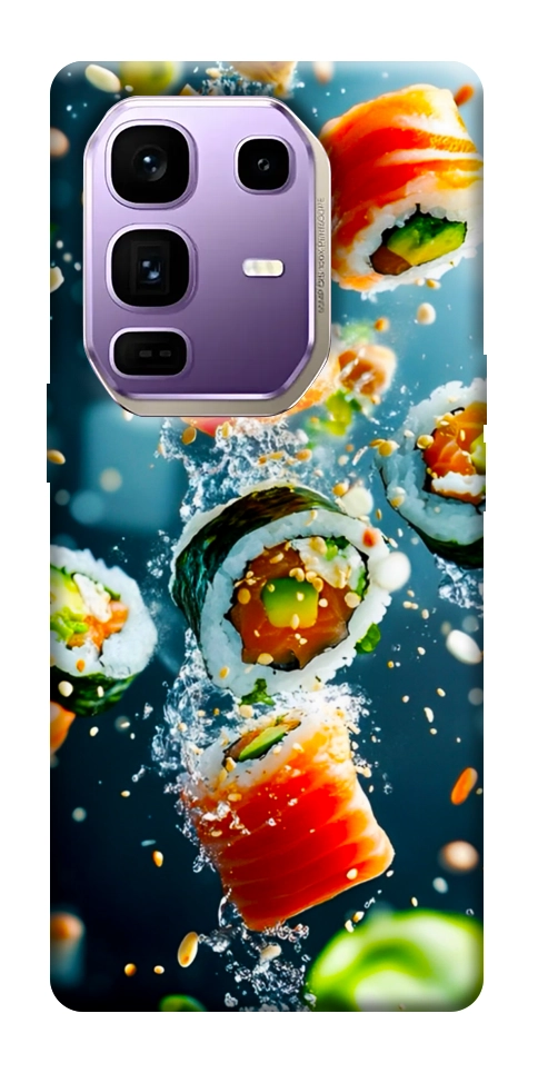 Чехол Sushi falling для Infinix Note 50 Pro+