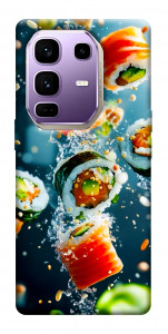 Чехол Sushi falling для Infinix Note 50 Pro+