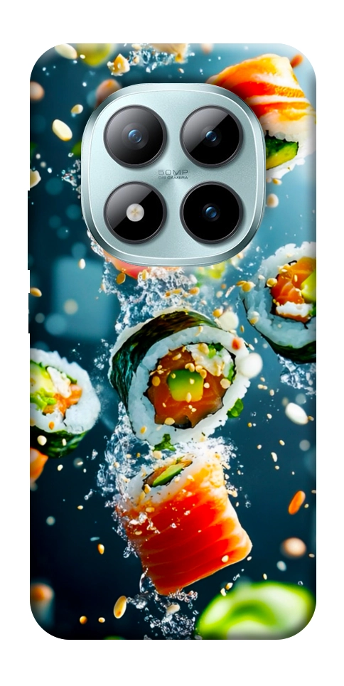 Чехол Sushi falling для Xiaomi Redmi Note 15 Pro 5G