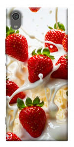 Чехол Strawberry and cream для Sony Xperia XA1