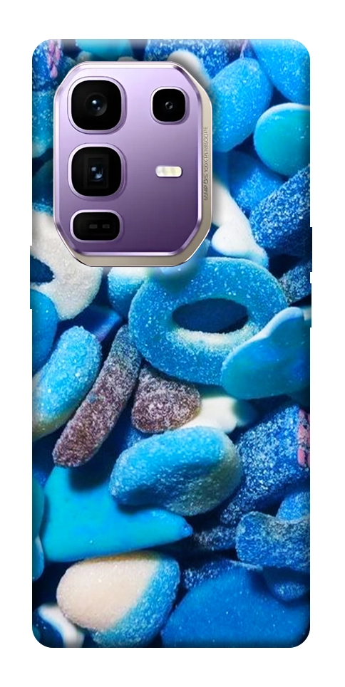 Чехол Синий мармелад для Infinix Note 50 Pro+