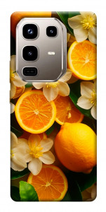 Чехол Лимоны и цветы для Infinix Note 50 Pro 4G