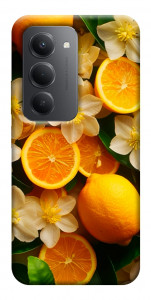 Чохол Лимони та квіти для Xiaomi Redmi 15 (Europe version)