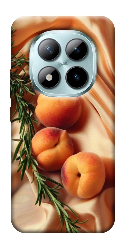 Чехол Лакешери персики для Xiaomi Redmi Note 15 Pro+ 5G
