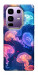Чехол Neon jellyfishes для Infinix Note 50 Pro+