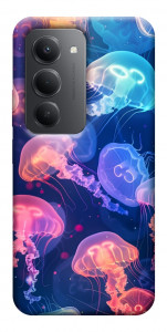 Чохол Neon jellyfishes для Xiaomi Redmi 15 (Europe version)