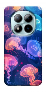 Чехол Neon jellyfishes для Xiaomi Redmi Note 15 Pro 5G