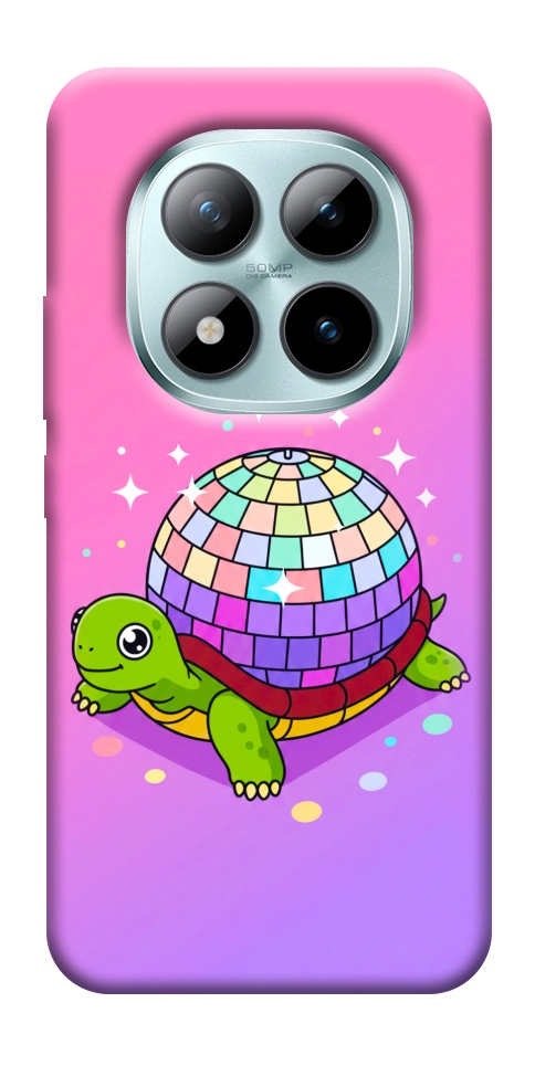 Чехол Disco turtle для Xiaomi Redmi Note 15 Pro 5G