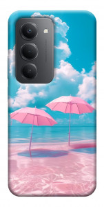 Чохол Рожеві парасольки для Xiaomi Redmi 15 (Europe version)