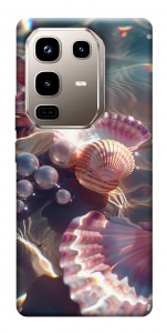 Чехол Яркие ракушки для Infinix Note 50 Pro 4G