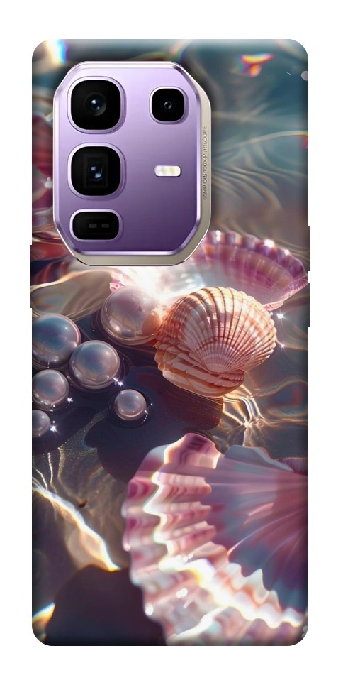 Чехол Яркие ракушки для Infinix Note 50 Pro+