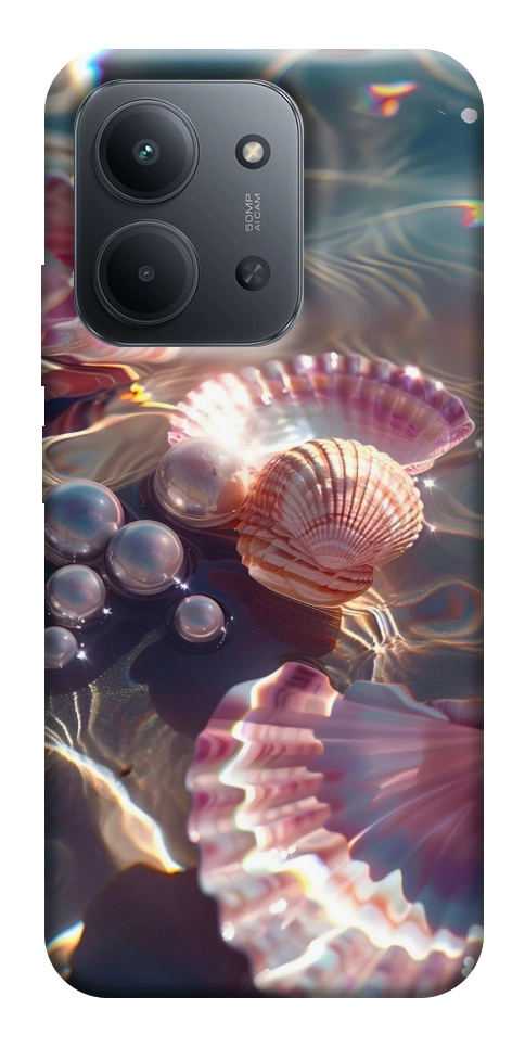 Чехол Яркие ракушки для Xiaomi Redmi 15C (Europe version)