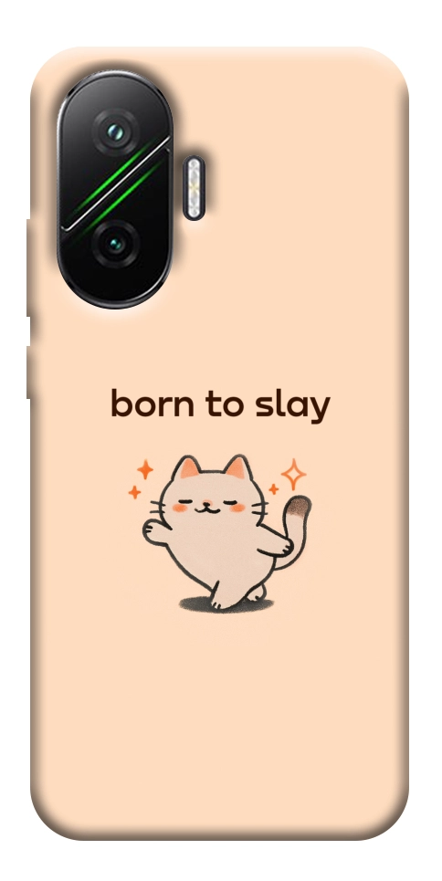 Чехол Born to slay для Xiaomi Poco F7