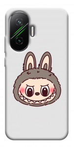 Чехол Labubu grey для Xiaomi Poco F7