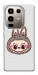 Чехол Labubu grey для Infinix Note 50 Pro 4G