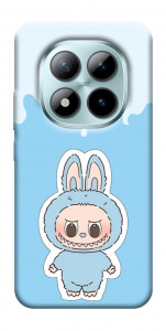 Чехол Labubu blue для Xiaomi Redmi Note 15 Pro 5G