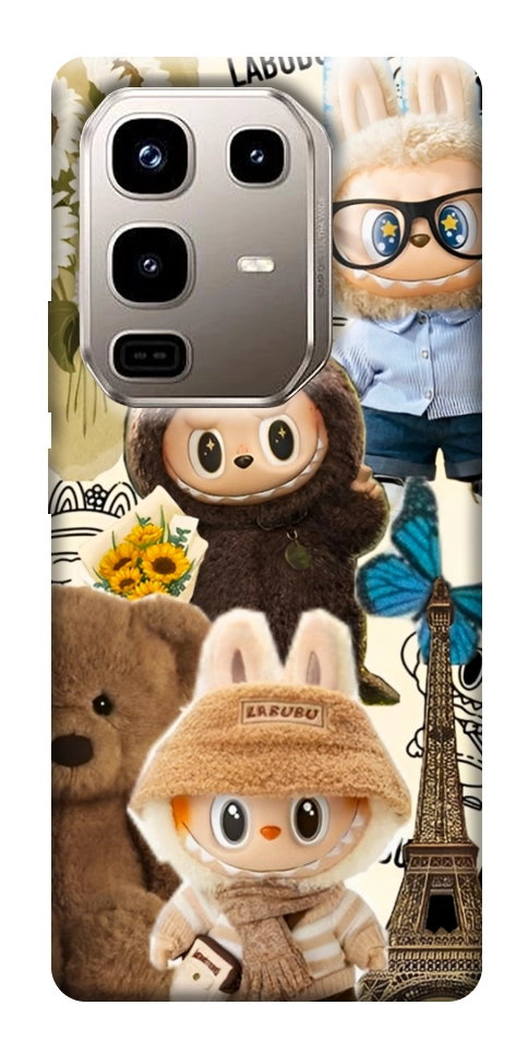 Чехол Labubu mood для Infinix Note 50 Pro 4G