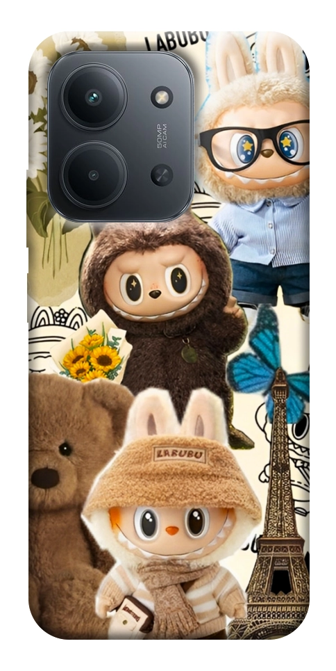 Чехол Labubu mood для Xiaomi Redmi 15C (Europe version)