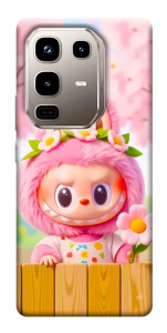 Чехол Labubu flower для Infinix Note 50 Pro 4G