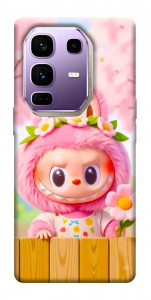 Чехол Labubu flower для Infinix Note 50 Pro+