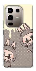 Чехол Labubu twins для Infinix Note 50 Pro 4G