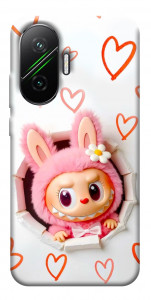 Чехол Labubu paper для Xiaomi Poco F7