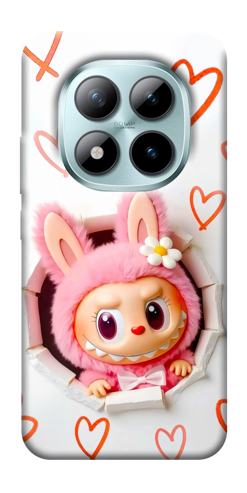 Чехол Labubu paper для Xiaomi Redmi Note 15 Pro 5G