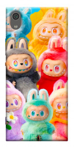 Чехол Rainbow labubu для Sony Xperia XA1