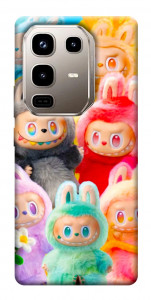 Чехол Rainbow labubu для Infinix Note 50 Pro 4G